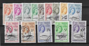 SAINT HELENA 1960 Marine Life complete set to 10s - 42009