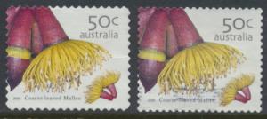 Australia  SC# 2398 & 2402 Used Course Leaved Mallee please see details