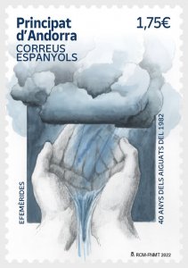 Andorra - Postfris/MNH - 40 years Floods 2022