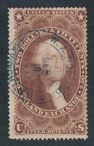 UNITED STATES (US) R84c USED FINE $2.50 INL.EXCHANGE