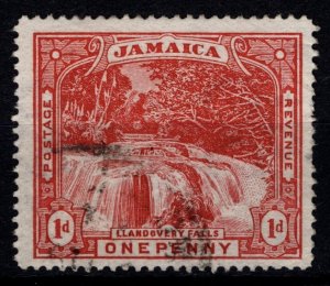 Jamaica 1900-01 Llandovery Falls, 1d red [Used]