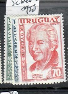 URUGUAY SC 640-642   MOG    P0303H