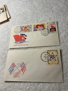 CUBA-(1972-1979).HISTORICAL EVENTS.LOT OF 32-FIRST DAY COVERS.