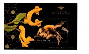 United Nations - #1099c World Bee Day S/Sheet - Used