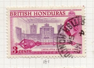 British Honduras 1953 Early Issue Fine Used 3c. NW-207836