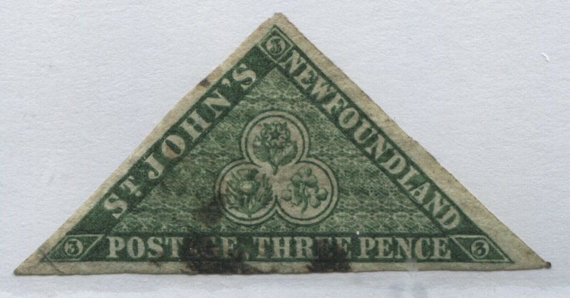 Newfoundland 1860 3d used 