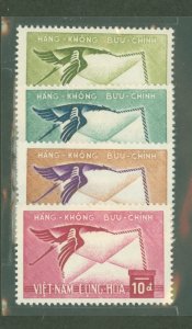 Vietnam/South (Empire/Republic) #C11-C14 Unused Single (Complete Set)