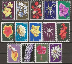ST KITTS & NEVIS/NEVIS 1984 SG 185A/198A MNH