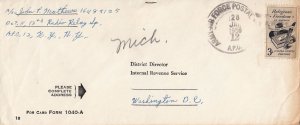 United States A.P.O.'s 3c Religious Freedom 1958 Army-Air Force Postal Servic...