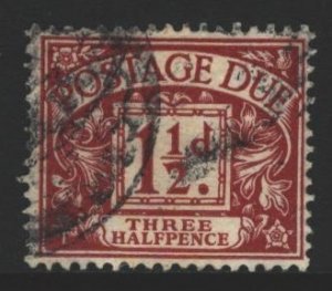 Great Britain Sc#J11 Used