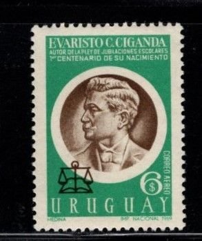 Uruguay - #C358 Evaristo Ciganda - MNH
