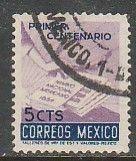 MEXICO 887, 5¢ Centenary of the National Anthem. Used. VF. (957)