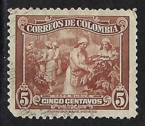 Colombia 469 VFU COFFEE 366C-5