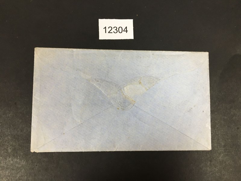 MOMEN: US STAMPS # 11 IMPRINT ON POST COVER USED LOT #12304