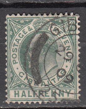 Gibraltar - 1904 KEVII 1/2p Sc# 49A (8012)