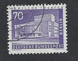 GERMANY SC# 9N134 F-VF U 1956