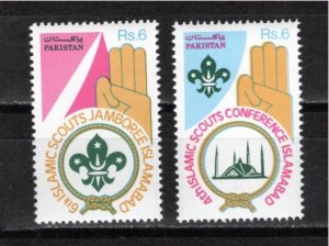 Pakistan 1992 MNH Sc 779-80