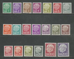 Saar # 263-282 Mint NH