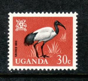 Uganda Bird 101 MNH VF  