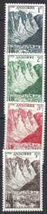 Andorra French 1955-1958 SC 124-142 Mint Set (.65 Used)
