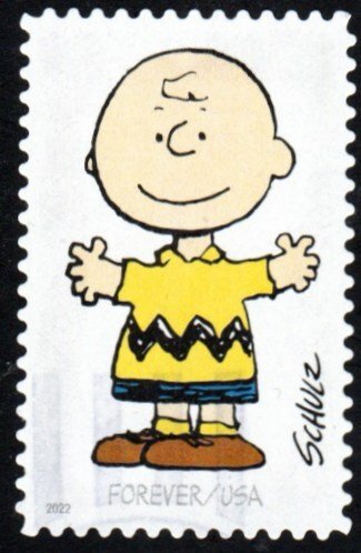 SC# 5726a - (60c) - Peanuts Characters Charlie Brown USED Single Off Paper