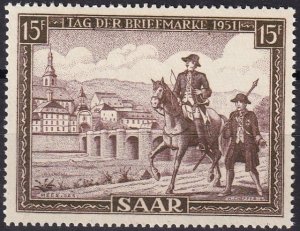 Saar #227  MNH CV $8.75  (Z1996)