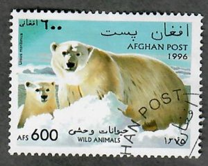 Afghanistan Polar Bear CTO single from 1996