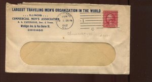 409 Schermack Used on Illinois Traveling Man's Health ASSN Cover MG86