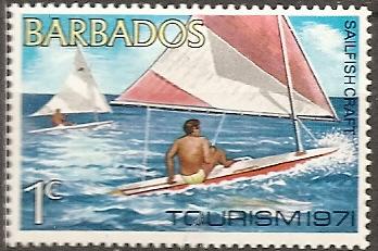 Barbados 357 MNH 1971 1c Saifish Craft