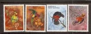 Papua New Guine 1967 Bird, Parrot Sc 249-52 4v  MNH # 2560