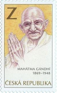 Czech Republic 2019 MNH Stamps Mahatma Gandhi