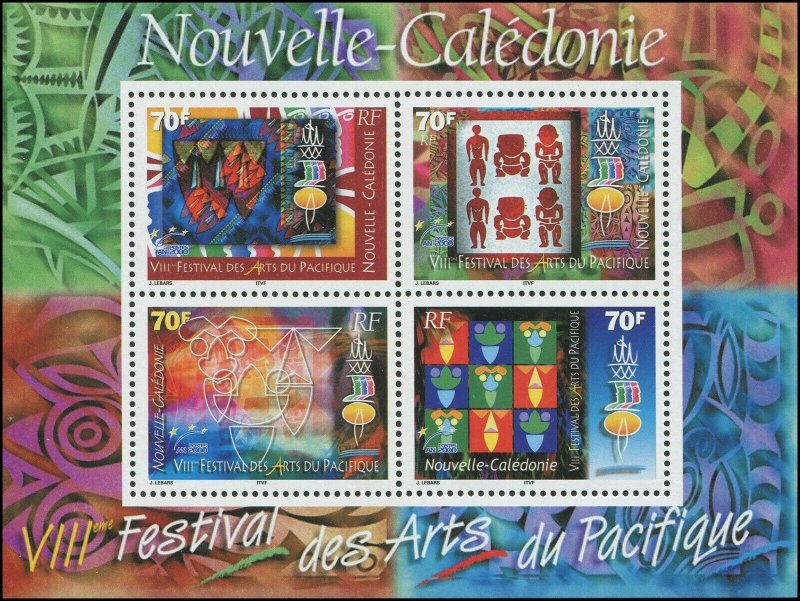 New Caledonia 2000 Sc 860 Art CV $6.25