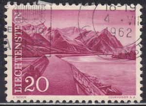 Liechtenstein 338 The Rhine Valley 1959