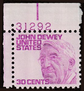 # 1291 MINT NEVER HINGED ( MNH ) JOHN DEWEY