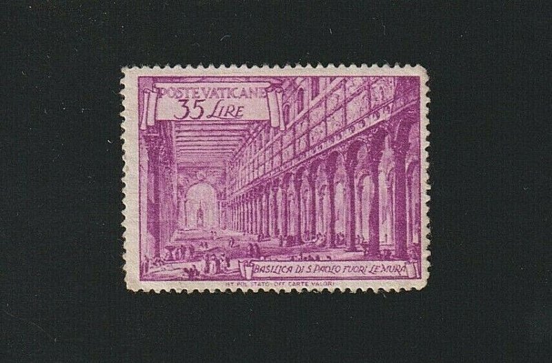 EDSROOM-8411 Vatican City 129 HR 1949 Best Stamp of Set CV$45