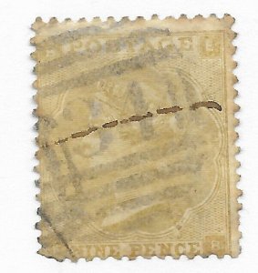 #40 Great Britain Stains - CAT $400.00 Stamp