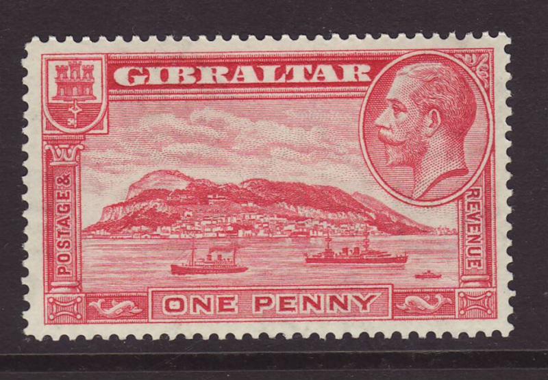 1931 Gibraltar 1d Perf 14 Unmounted Mint