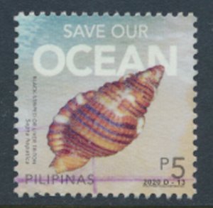 Philippines  Sea Shells 2020 Used  see scan       