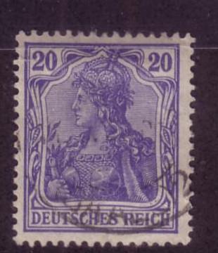 Germany Sc #  84      Mi#   87-IIa    Used