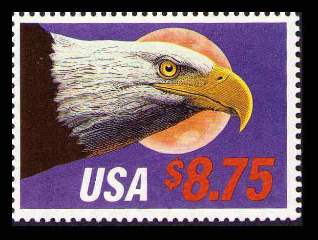 SC# 2394 - 1988 - $8.75 Express Mail Stamp - Eagle & Moon - MNH 