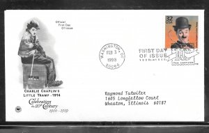 Just Fun Cover #3183A FDC Postal Commemorative Society FEB/3/1998 (my4157)