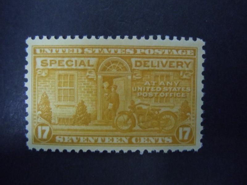 1944 #E18 17c Motorcycle Special Delivery  MNH OG VF 