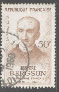 France Scott 934 Used Bergsoni stamp