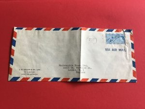 Bermuda  1955 Air Mail  Vintage Stamp Cover R45505