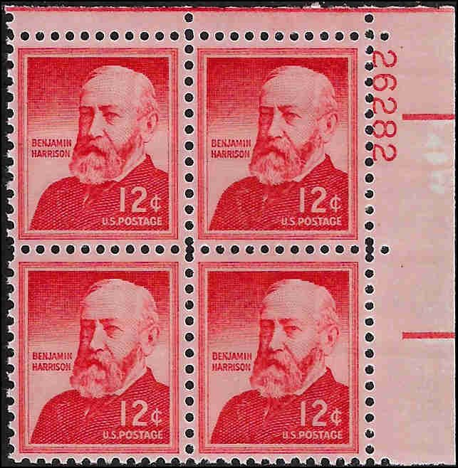 1045 Mint,OG,NH... Plate Block of 4... SCV $1.60