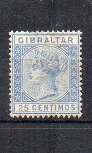 Gibraltar 1889-96 25c-