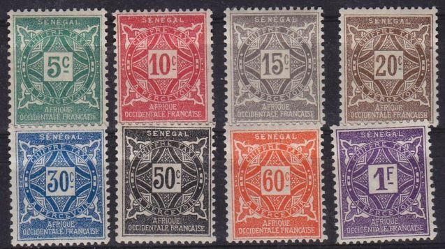 SENEGAL [Porto] MiNr 0012-19 ( */mh )