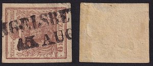 Austria - 1850 - Scott #4 - used - Type I - ENGELSBERG pmk Czech Republic