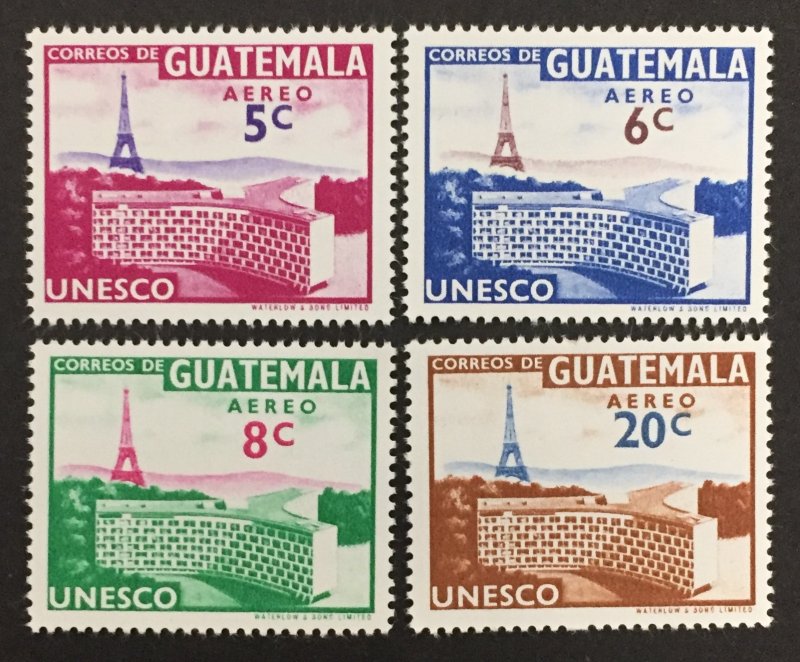 Guatemala 1960 #c244-7, UNESCO, MNH.