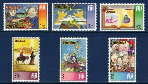 FIJI 1999 Christmas; Scott 867-72; MNH